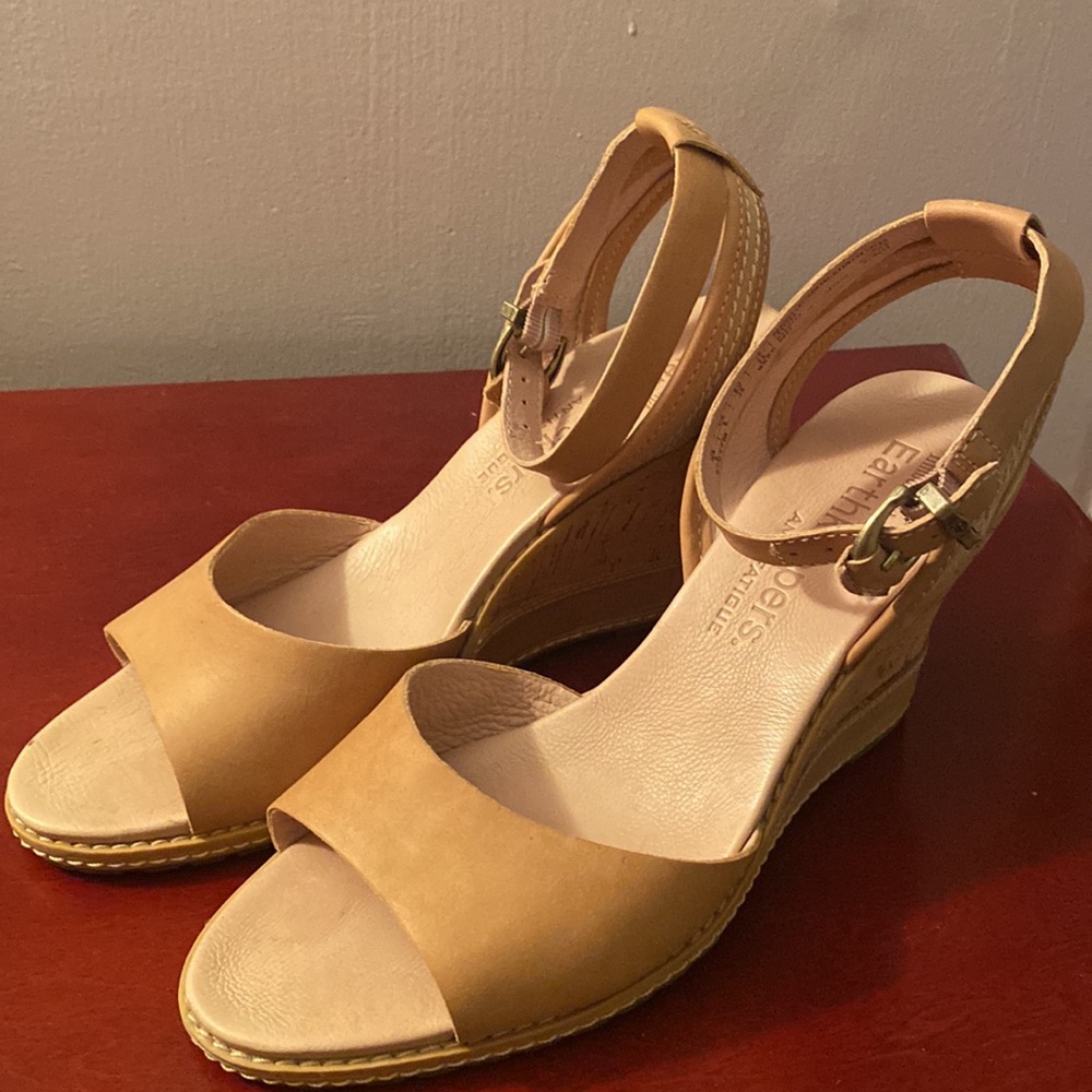 Timberland Tan Wedge Sandal, 8